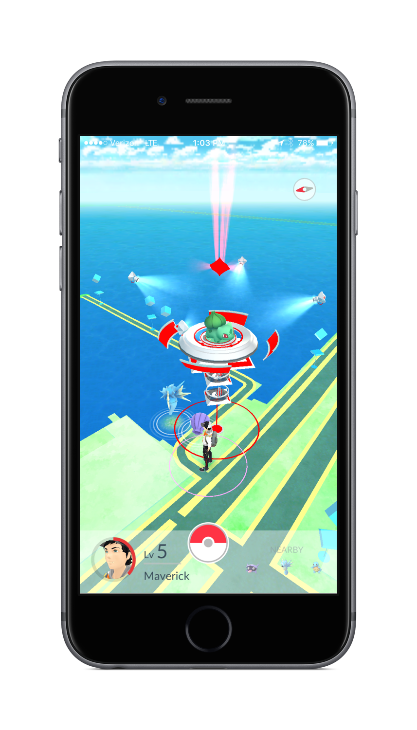 Pokémon GO Camera Screenshot